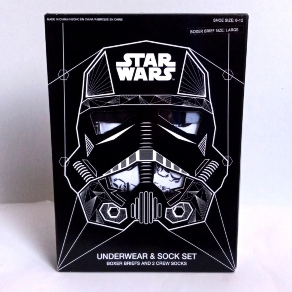 STAR WARS UNDERWEAR SOCK SET